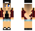 edited flannel girl