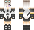 edited silver steampunk girl