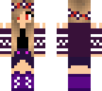 evil little kelly's purple dress