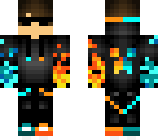 fire and ice with sun glasses