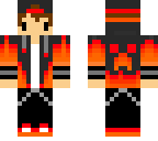 fire chibi boy