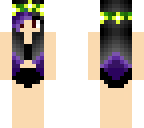goth girl bathing suit