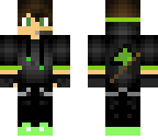 green boy headset