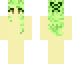 minty curly hair base