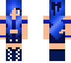 only a blue girl