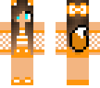 orange fox girl