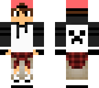 pink hat boy
