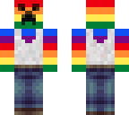 pride creeper with clothing