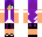 purple hired tumblr girl