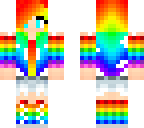 rainbow girl