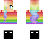 rainbow girl