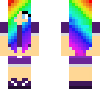 rainbow girl