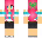 summer pink girl