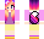sunset fox girl