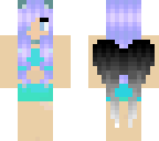 swim wolf angel
