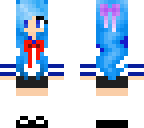 updated blue haired yandere