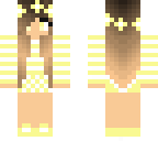 yellow flower girl