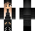 black and grey hoodie girl