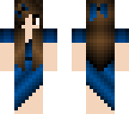 blue beauty girl
