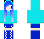blue chibi cat