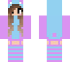 cute purple and blue panda