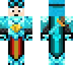 dantdm armor full blue