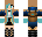 diffrent blue girls