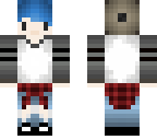 emo boy blue hair