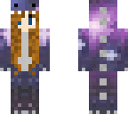 galaxy dino girl