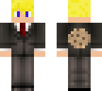 good loocking blonde cookie suit