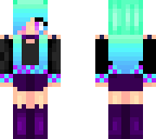 green-blue ombre