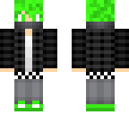 green cat boy