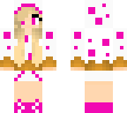 pink cake girl