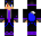 purple blue wold boy