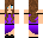 purple dress