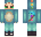 rainbow dino boy onesie green eyes rebel edition
