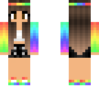 rainbow girl