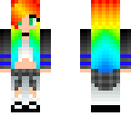rainbow hair
