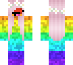 rainbow lana with mouth