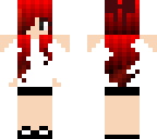 red cute girl