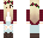 red plaid girl