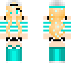 swag blue blonde gal