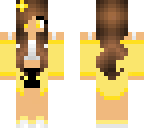 yellow girl edit