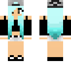 aqua hair