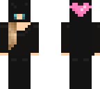 black and heart