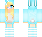 blue bunny girl