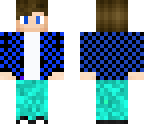 blue cool kid