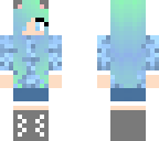 blue girl