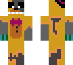 broken fnaf 1 golden freddy