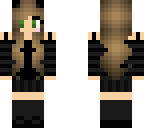 cat girl in black